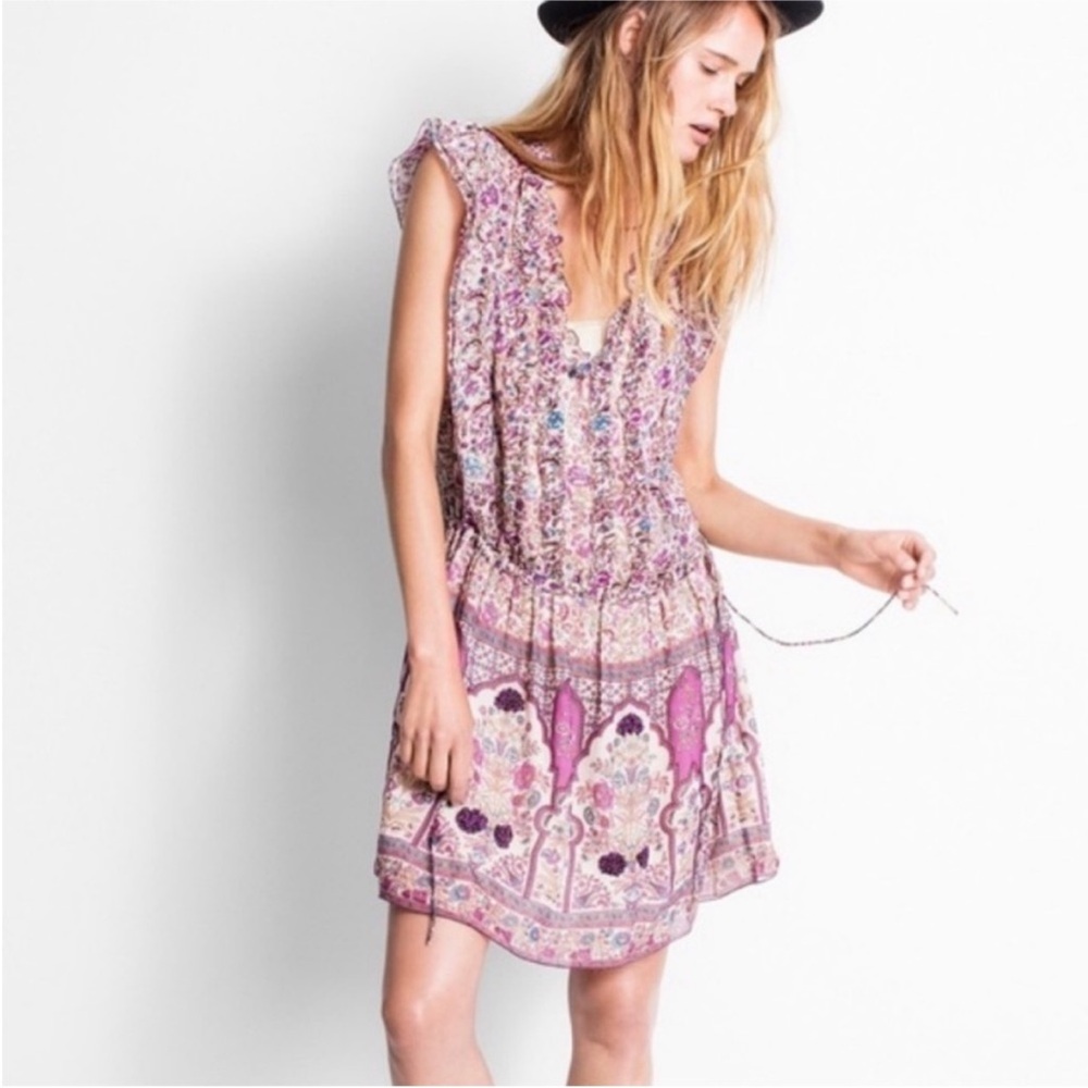 Zadig & Voltaire Rimena Paisley Mini Dress